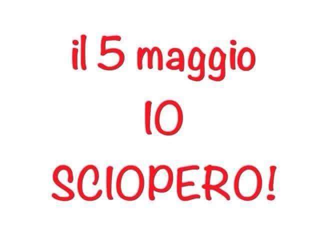 sciopero 5 maggio